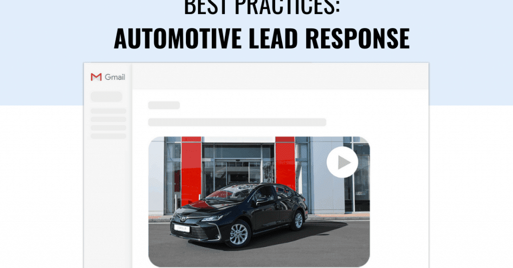 best practices automotive lead response